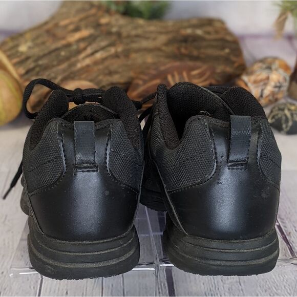 Safe T Step Cross Trekkers Black Sneakers w/ Box - 9W - Picture 6 of 8